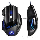 Mouse Gamer Profissional X7 - 2400 DPI - 7 Botões (Estoque no Brasil)